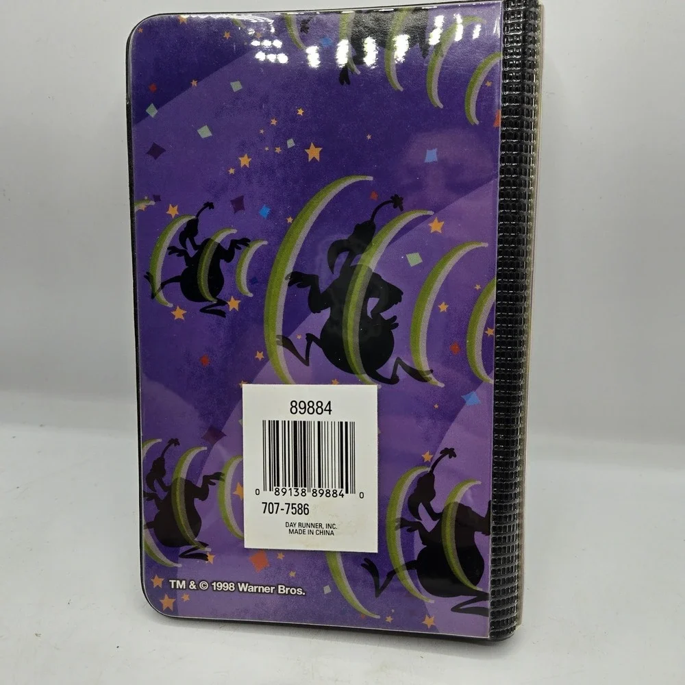 Marvin The Martian New Vtg 1998 DayRunner Looney Tunes  WB Y2K Telephone Book